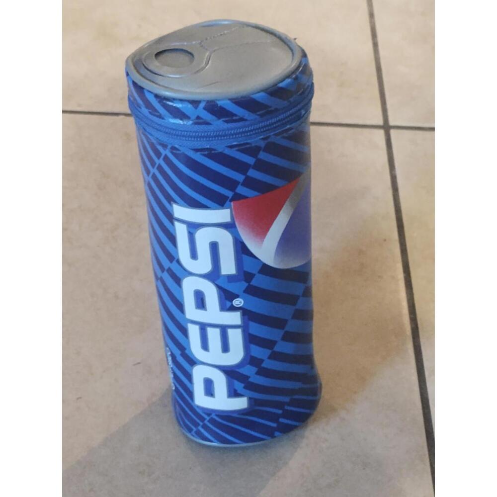 NEW Rare 1980s‎ vintage Helix Pepsi Can Pencil Case Retro pen holder